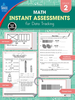 cover image of Instant Assessments for Data Tracking, Grade 2 - Math